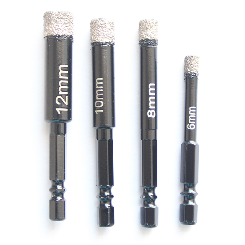 6mm 65mm Vacuum Brazed Diamond Drilling