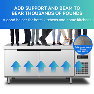 Refrigerador Comercial para <span class=keywords><strong>Cocina</strong></span>, Refrigerador con Cajones, Congelador Bajo Mostrador, Unidad de Refrigeración para <span class=keywords><strong>Cuarto</strong></span> Frío, <span class=keywords><strong>Cocina</strong></span> de Restaurante - Product Image 5