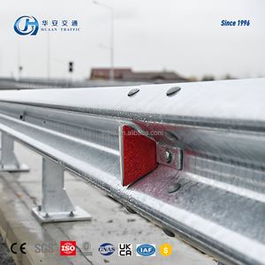 Q235 Q345 Barrera de tráfico de carretera de viga flexible de acero galvanizado para seguridad Tipo de producto Barandilla - Product Image 3