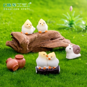 Weijin Paysage Mignon Petit Lapin Animal Jardin Aménagement Paysager Bricolage Accessoires Décoratifs Mini Miniature Petit Orn - Product Image 2