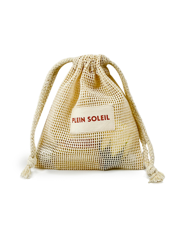 100 Natural Cotton Pouch Exfoliating Soap