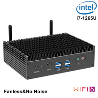 Mini PC de 12ª generación Nuc Intel Core I7 1355U I5 1335U I3 1315U Thunderbolt 4,0 4x4K UHD Display HD DP Win11 WIFI6 Mini PC DE Gaming