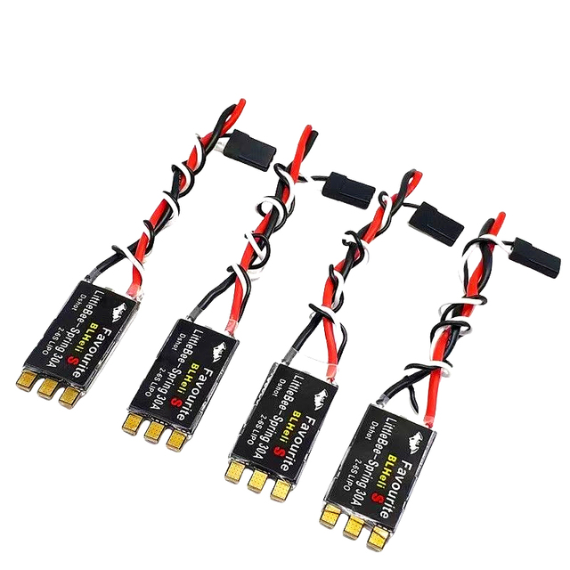 LITTLEBEE BLHeli_S 20A /30A Brushless ESC 2-4S DSHOT ESC Speed Controller for Qav-x FPV Drone Quadcopter
