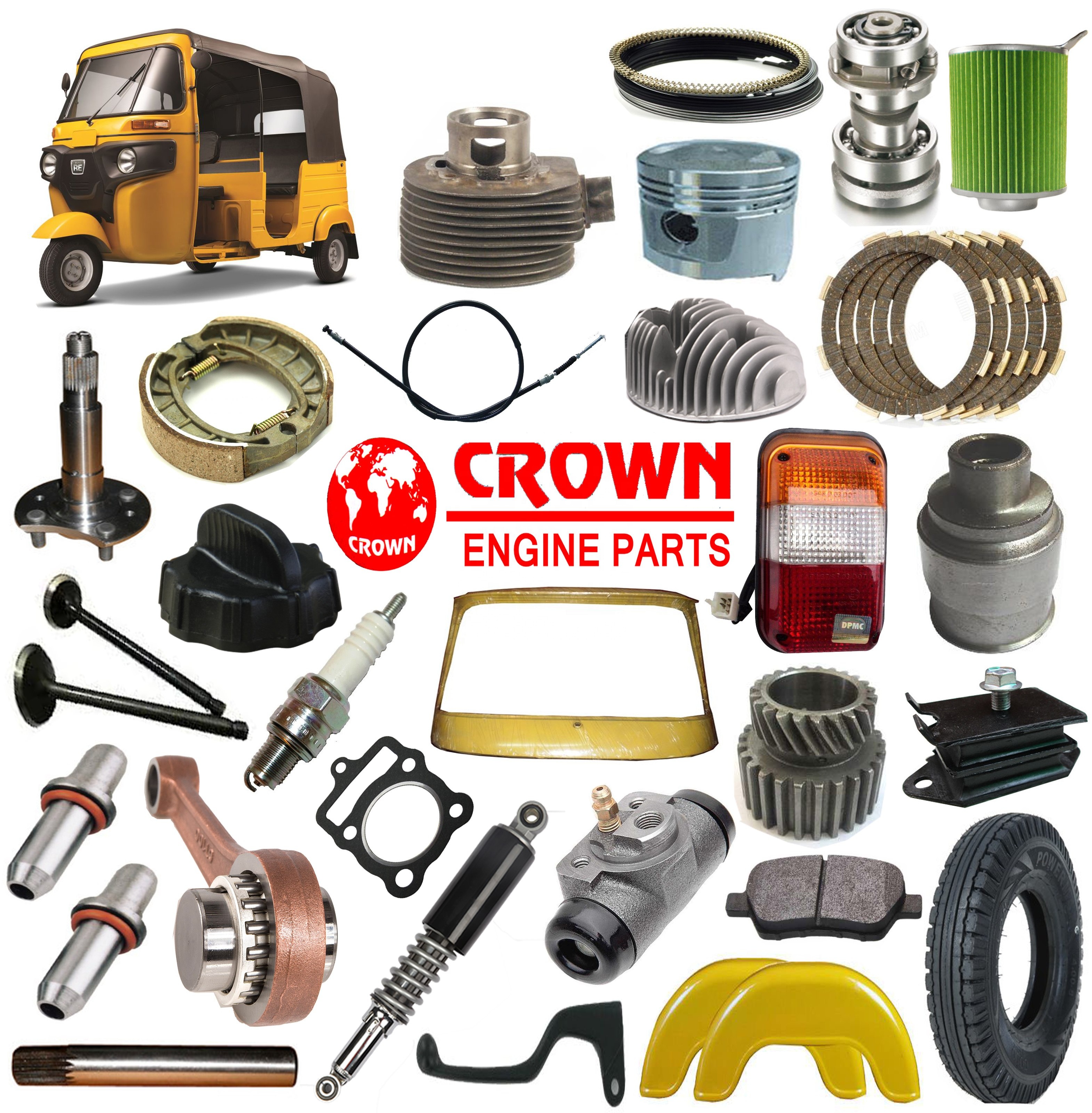 Bajaj Caliber Parts Quality Motorcycle Spare Components