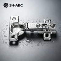 SH-ABC Promotion Charnière à fermeture amortie de type broche 35 mm pour armoires de cuisine, salle de bain et vestiaires - Écologique