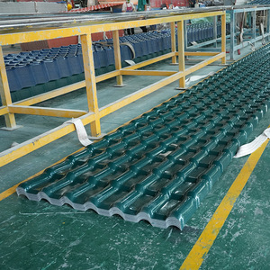 Asa Roof Tiles Synthetic Resin Corrugated Dark Green Traditional Style Durable Factory Direct Sales - Product Image 3