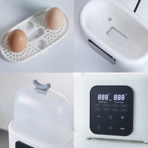Chauffe-biberon double 10-en-1 personnalisé IBN avec <span class=keywords><strong>stérilisateur</strong></span>, conservation de la chaleur 24h, double mode de chauffage, désinfectant vapeur, cadeau de naissance - Product Image 3