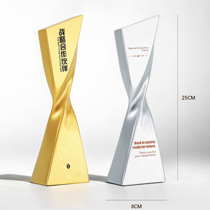 Trophée personnalisé, plaque de récompense en métal, résine, aluminium, alliage de zinc – Options pour entreprise, conférence, souvenir, cadeau, cérémonie - Product Image 4