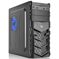 Silent Gaming Computer Case High Airflow Aluminium Design Cooling PC Gaming Micro ATX Normal Eatx Computer case with Lcd Screen