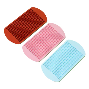 Maravilhoso <span class=keywords><strong>Mini</strong></span> bandejas de silicone para cubos de gelo, moldes para fazer cubos de gelo pequenos, faça você mesmo, cubos de gelo triturados de fácil liberação, direto da fábrica - Product Image 1