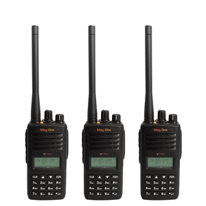 วิทยุสื่อสารแบบพกพา 4W 128 ช่องสัญญาณ VHF UHF ระยะไกล ขนาดกะทัดรัด สำหรับ Motorola MagOne VZ-18 วิทยุสื่อสารสองทาง มาตรฐาน IP54 - Product Image 1