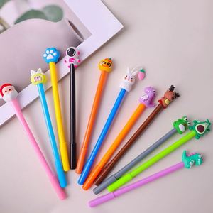 Cartoon Baby Pen Cap Soft Rubber Ballpoint Handwriting Cute <b>Doll</b> Design Bulk Pack Accessories - Product Image 3