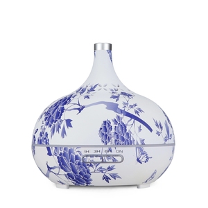 Humidificador de Aromaterapia con Diseño de Porcelana de 400 ml para una Atmósfera Relajante en el Dormitorio y la Oficina, Mejora el Sueño y la Respiración - Product Image 6