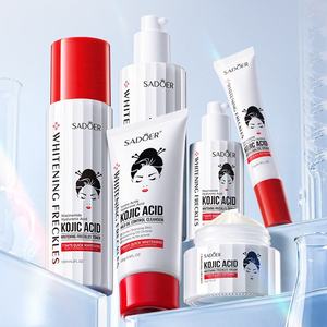 OEM SADOER - Colección Blanqueadora e Iluminadora con Ácido Kójico (6 Piezas) para Eliminar Pecas y Manchas Oscuras, Suero Reparador, Crema para el Cuidado de la Piel - Product Image 1