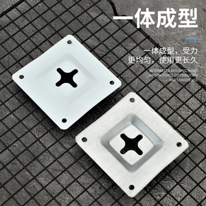 Hanging Piece <b>Mirror</b> Mounting Plate Cold <b>Rolled</b> Steel Bathroom Use Durable Modern Simple Style - Product Image 4