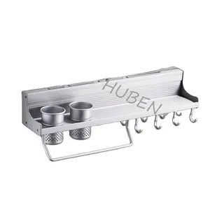 Étagère à évier de cuisine avec fixation murale, ustensiles ménagers épices, nouvel arrivage - Product Image 1