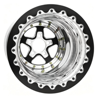 Jantes de course WELD Alumastar forgées pour la course en dragster, 15 pouces, légères, 5x114.3 pour Ford Mustang Chevrolet Camaro, jantes en alliage