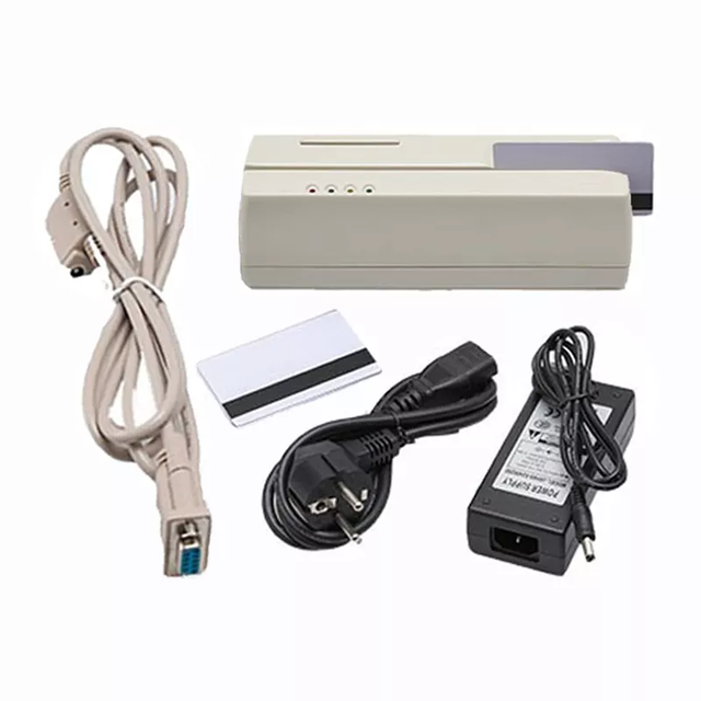 RF With Free SDK High Quality Magnetic Chip Card Reader Writer Programmable Ic Chip Card Reader Writer MCR200 Emv Reader Writer