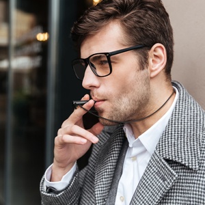 Collier anti-tabac pour hommes en métal, pour une respiration calme et silencieuse, favorisant l'arrêt du tabac et la respiration facile, avec résistance - Product Image 5