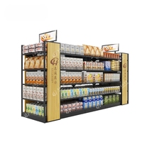 Étagères de supermarché personnalisées Étagères de gondole de supermarché Étagère de supermarché Étagère de présentation