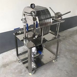 Filtro de Placas Multicapa Manual, Nuevo, de Acero Inoxidable 304, para Filtración de Productos Farmacéuticos, Alimentos y Productos Químicos Finos - Product Image 4