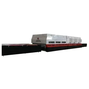 CE energy saving NEW generation hot sale products 2023 SH-FA2442 flat glass tempering furnace size 2440*4200mm