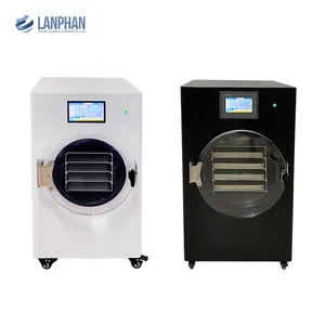 Lanphan mesin pengering beku mini 0.6 M2, Mesin Pengering pembekuan untuk pembekuan permen kering kopi sayuran buah makanan hewan peliharaan