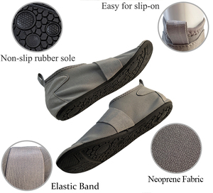 Zapatos de agua de neopreno impermeables para hombre, <span class=keywords><strong>calcetines</strong></span> acuáticos de secado rápido para playa, <span class=keywords><strong>piscina</strong></span>, natación, río, Yoga, lago, surf, Rafting - Product Image 5