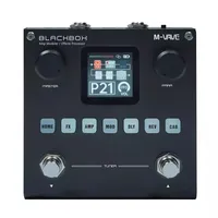M-VAVE PD40 Blackbox Guitar Bass AMP Modeler Processeur multi-effets Rechargeable pour guitare électrique basse