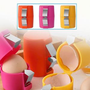 Offre Spéciale : Ouvre-coquille d'œuf manuel écologique en PP et acier inoxydable, compatible lave-vaisselle, avec coupe-coquille, batteur, séparateur, filtre et casse-coquille - Product Image 3
