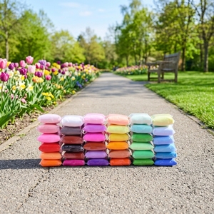 Arcilla Suave de Secado al Aire Du'bao Fluffy de 12 Colores, Súper Ligera, Juguete Educativo para Manualidades, para Edades de 2 a 14+ Años, en Cajas - Product Image 6