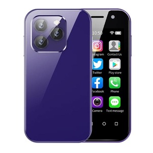 SOYES XS14 Pro สมาร์ทโฟนขนาดเล็ก 3.0 นิ้ว รองรับ 4G ระบบปฏิบัติการ Android 9.0 รองรับซิมคู่ ระบบสแกนใบหน้า กล้องคู่ WIFI  FM ฮอตสปอต GPS OTG โทรศัพท์มือถือ - Product Image 4