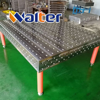 Table de travail de soudage flexible 3D haute précision D28 en acier nitridé Q355 pour gabarit de soudage précis