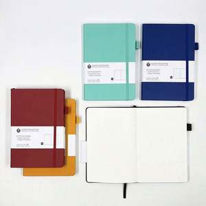 Carnets personnalisés en gros à prix abordable avec logo imprimé, bloc-notes personnalisable, journal B6 A5, couverture rigide en cuir PU, couleur personnalisée - Product Image 2