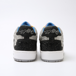 Zapatillas de Moda para <span class=keywords><strong>Mujer</strong></span> con Suela Gruesa, Estilo Skateboard, Casuales, Tipo Dad Shoes, Tenis Femeninos con Pedrería, Zapatos <span class=keywords><strong>Mujer</strong></span> - Product Image 2