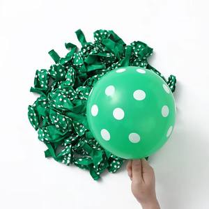 Ballons en latex à pois noirs, blancs <span class=keywords><strong>et</strong></span> oranges de 12 pouces, décorations pour baby shower, mariage, joyeux anniversaire, fête d'enfants - Product Image 5