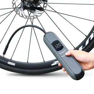 맞춤형 미니 스마트 디지털 디스플레이 프리셋 타이어 팽창기 휴대용 공기 펌프 자전거 사이클