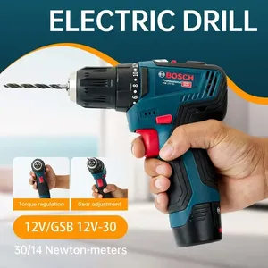 <span class=keywords><strong>Taladro</strong></span> Eléctrico Profesional <span class=keywords><strong>Bosch</strong></span> GSB 12V-30, <span class=keywords><strong>Atornillador</strong></span> Inalámbrico, de Alta Resistencia, Multifuncional, para el Hogar, Destornillador, Bricolaje - Product Image 2