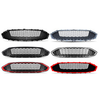 Nouvelle calandre supérieure en ABS chromé style nid d'abeille Ascend pour Mondeo 2013/16/17/18/19