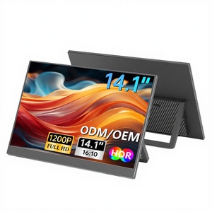 จอภาพพกพา LCD ขนาด 14 นิ้ว พร้อมไฟแบ็คไลท์ อัตรารีเฟรช 60Hz จอเกมมิ่ง รองรับลำโพงในตัว - Product Image 5