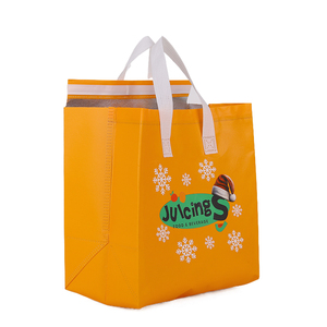 Sang trọng không dệt nhiệt cà phê túi làm mát mát mát Takeaway cho đồ uống lạnh Hot thực phẩm giao hàng thực phẩm dùng một lần takeout Túi - Product Image 2