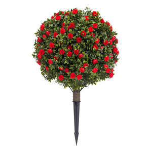 Boule de buis artificielle, modèle de simulation de plante, cèdre, buis, bonsaï, plante réelle, bonsaï naturel, plantes artificielles - Product Image 2