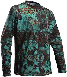 Venta caliente Camisa de pesca personalizada Sublimación de manga larga Ropa de pesca para hombre de secado rápido - Product Image 4