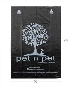 Custom Eco-Friendly Biodegradable Dog Poop <b>Bag</b> Dispenser Simple Design Plastic <b>Compostable</b> Pet Waste Disposal Supplies Unscented - Product Image 2