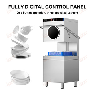Panneau numérique avec fenêtre Lave-vaisselle industriel Lave-vaisselle commercial grand type de vol Lave-vaisselle automatique <span class=keywords><strong>Robot</strong></span> - Product Image 2