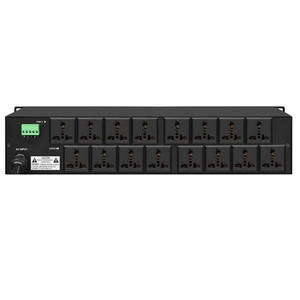 Controlador Secuenciador de Potencia Profesional de Audio de Alta Fidelidad de 16 + 2 Canales con Protección USB SC y Conexión en Cascada de 232 Controles - Product Image 6