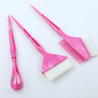 Ensemble d'outils de teinture pour cheveux en plastique, crème colorante pour cheveux, pinceau pour mèches, outils de teinture pour salon de coiffure, salon de barbier BR24