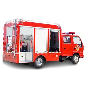 1suzu camiones cisterna contra incendios 5000L tanque de escalera pumper Max Red Diesel Tank aviones extintores de incendios vehículos de bomberos - Product Image 1