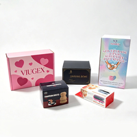 Boîte en carton blanc à double insert personnalisable OEM, impression UV, accepte le logo de marque personnalisé, plusieurs tailles sur mesure pour