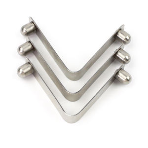 Bouton creux de vente chaude et bouton solide Style v forme pince à ressort bouton à ressort <span class=keywords><strong>pour</strong></span> verrouillage de <span class=keywords><strong>Tube</strong></span> - Product Image 3